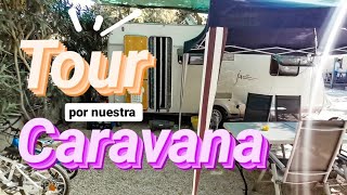 NOS COMPRAMOS UNA CARAVANA!!  | Vlog Tour por dentro y por el CAMPING donde estamos