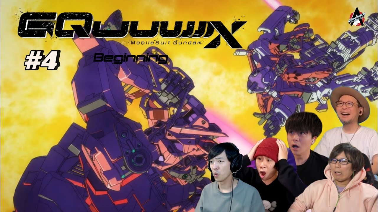 Mobile Suit Gundam GQuuuuuuX episode 4 | Japanese Reaction Mashup