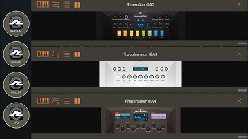 Apps Ruismaker Troublemaker Phasemaker RozetaSuite HQ (iPad5 - Zé Osório)