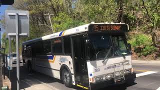 BEE-LINE BUS ORION V Route 25 To 238 STREET SUBWAY STATION#703 YONKERS AVE DAIMLER CHRYSLER 05.501