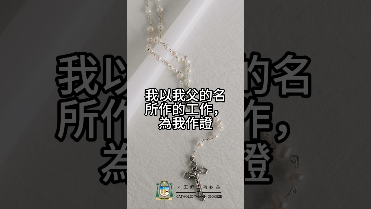 04/28  恭讀聖若望福音　10:22-30   我同父原是一體。