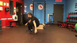Deadbug - Knee and Hand Push