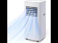Coolblus Portable Air Conditioners, 8400 BTU air conditioner Cools Up to 340 Sq.Ft, 3 in 1 Portable