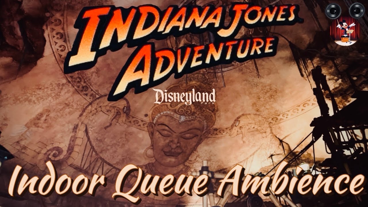Indiana Jones™ Adventure: Temple of the Forbidden Eye - Indoor Queue Ambience | Disneyland Park