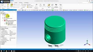 Parametric Thermal analysis on piston