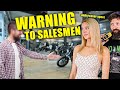 I sent a GIRL UNDERCOVER to Buy Her "FIRST" Motorcycle