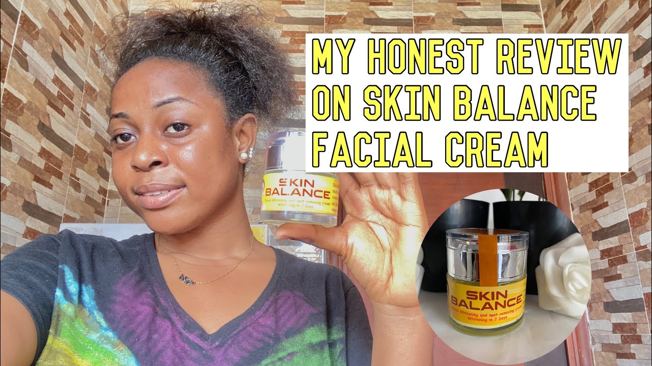My Honest Experience With Skin Balance Whitening Face Cream YouTube