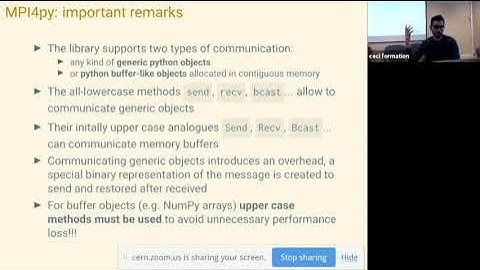 Parallel programming with MPI (Part III): mpi4py