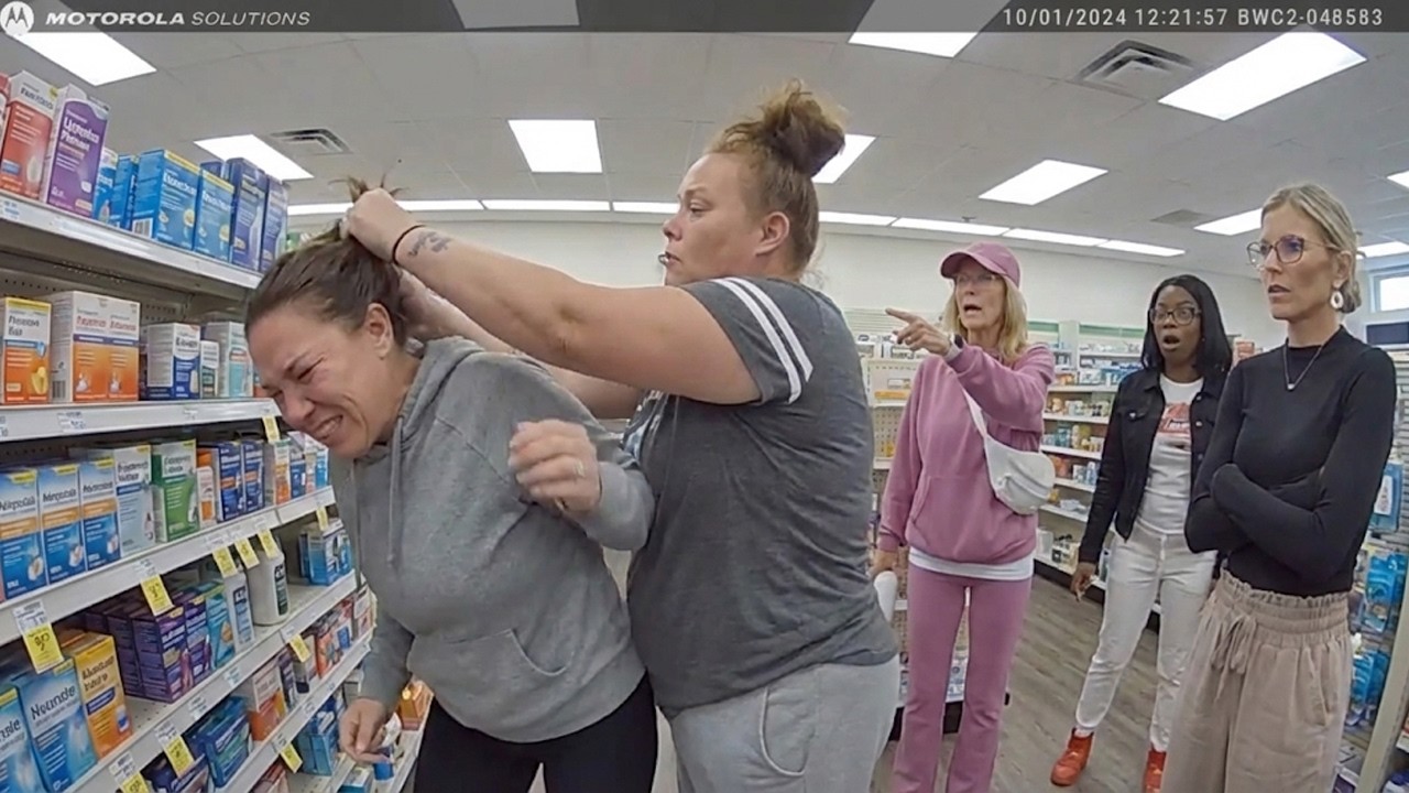 Family Drama Explodes in Pharmacy — Woman Snaps and Drags Sister-in-Law by Hair