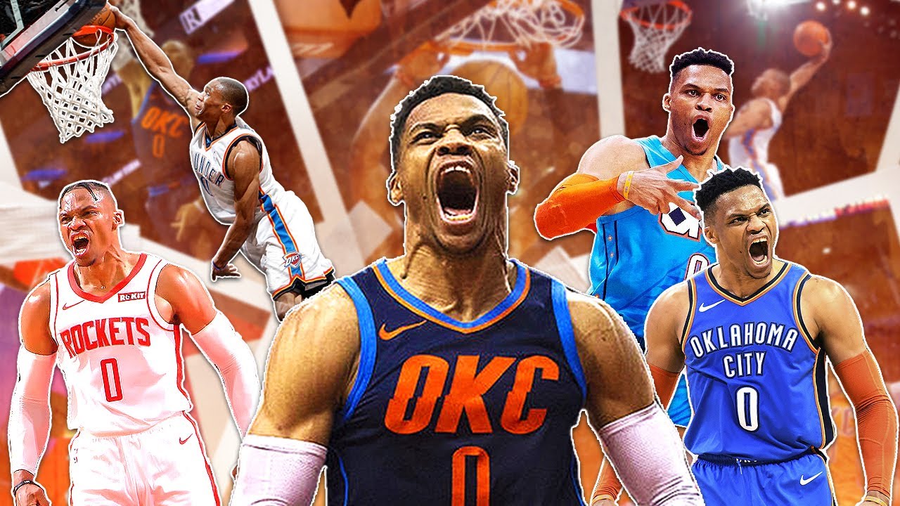 Top 100 Russell Westbrook Dunks of All-Time ᴴᴰ