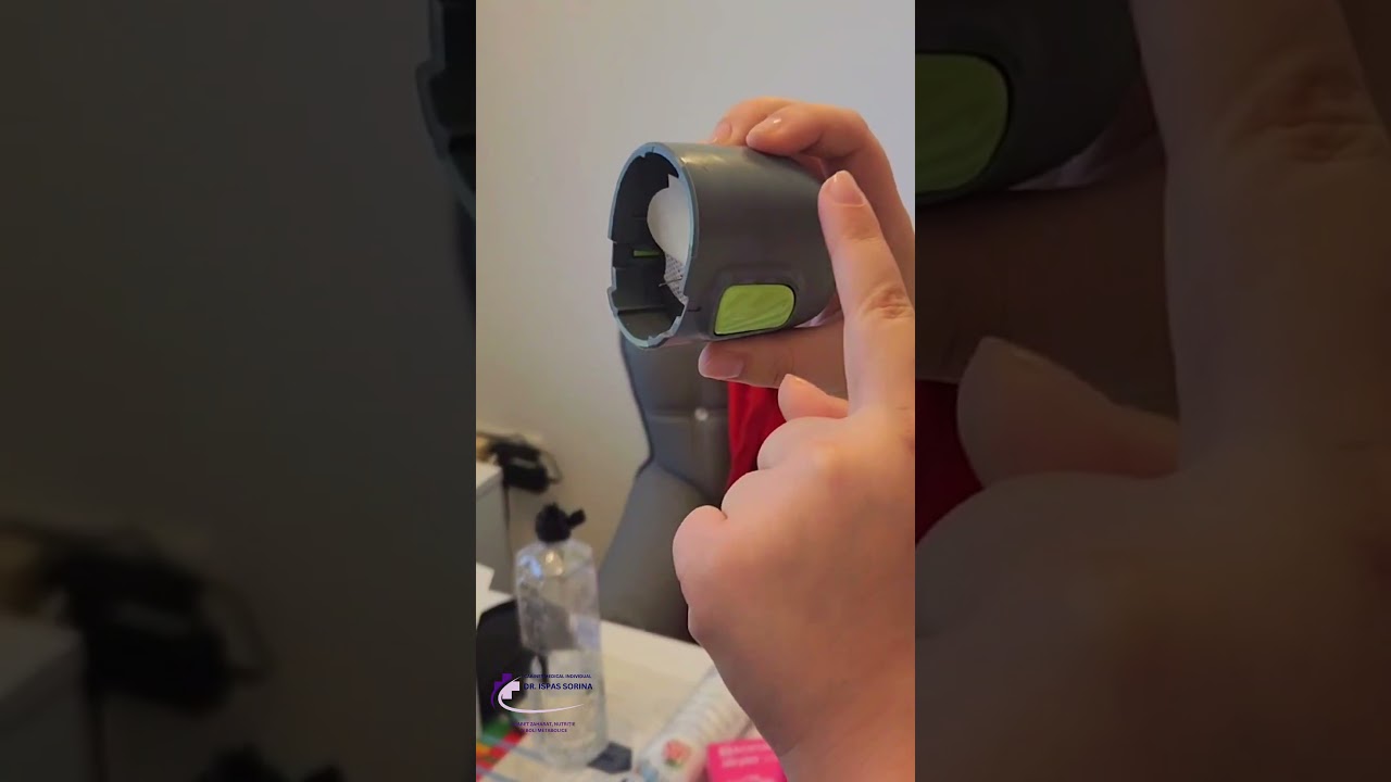 Montare senzor de monitorizare continua a glicemiei