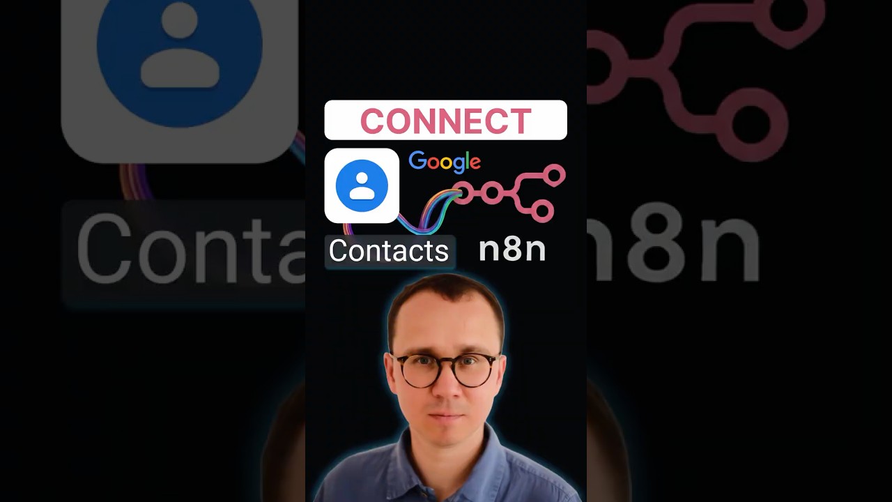 How to connect Google Contacts to n8n tutorial
