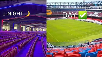 Camp nou renovation updates. Night and day ✅️ Camp nou renovation updates. Night and day ✅️