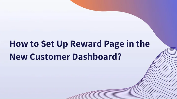 How to Setup Reward Page in Customer Dashboard | Shopify Loyalty & Rewards App Tutorial |
