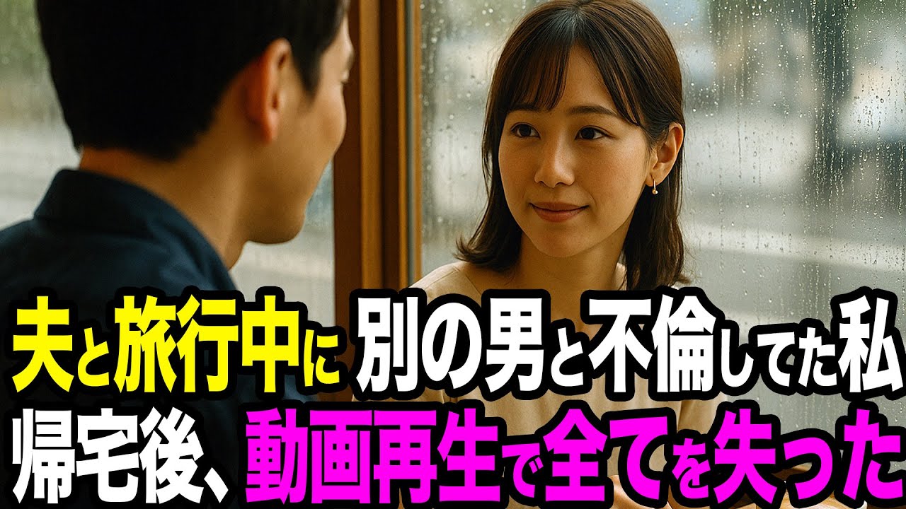 【シタ妻】「不倫バレないはず」夫との旅行中に“別の男とデート”→GPSで全て把握され、弁護士と両家の前で動画再生…あの日、私は全てを失いました【修羅場朗読】