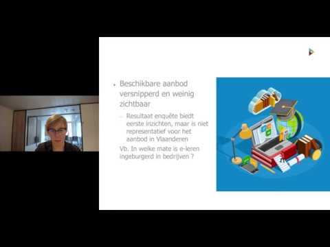 Webinar rond e-leren in Vlaanderen