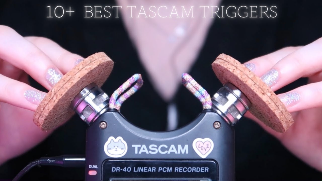 ASMR Brain Melting Tascam Triggers For Guaranteed Sleep (no talking ...