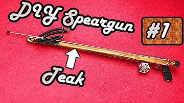 DIY Speargun - Teak Carbon Gun - Step by Step - 1