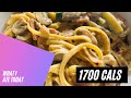 1700 Calories - Creamy Linguine Recipe - W.I.A.T - Calorie Deficit