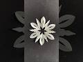 snowflake making out of paper❄ #shortsfeed #diy #artandcraft #snowflakes #craft #art