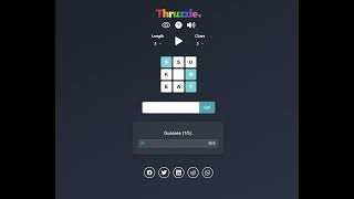 Thruzzle Gameplay – Solving an Easy Word Puzzle screenshot 5