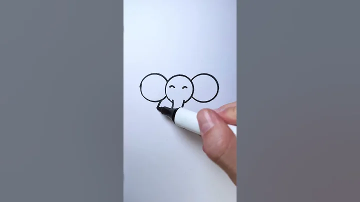 Elephant sketch Time🐘 Coin Drawing Hack🥹