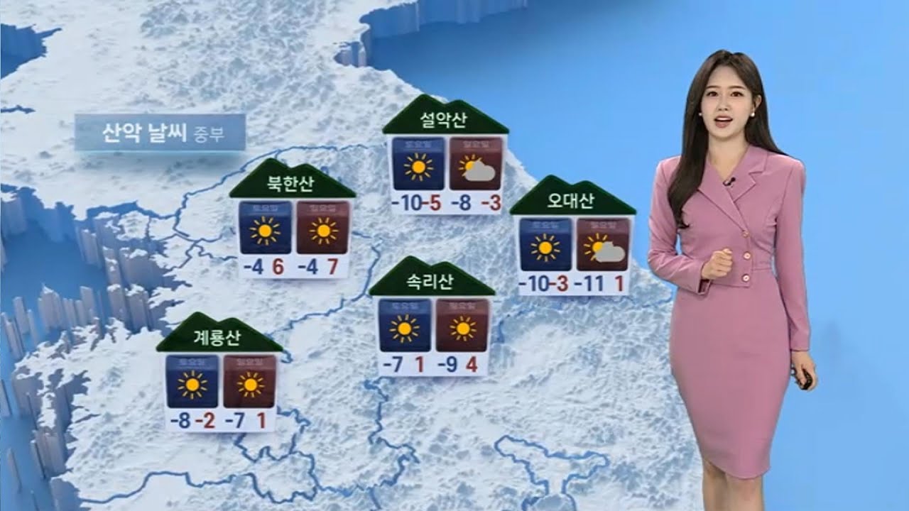 [산악날씨] 주말 전국 영하권 추위…산행 시 빙판길 주의 / 연합뉴스TV (YonhapnewsTV)