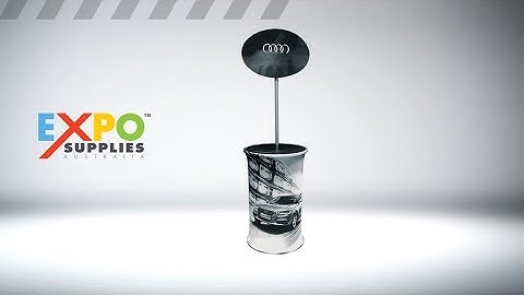 Oval Fabric Counter with header Product video, setup & assembly instructions