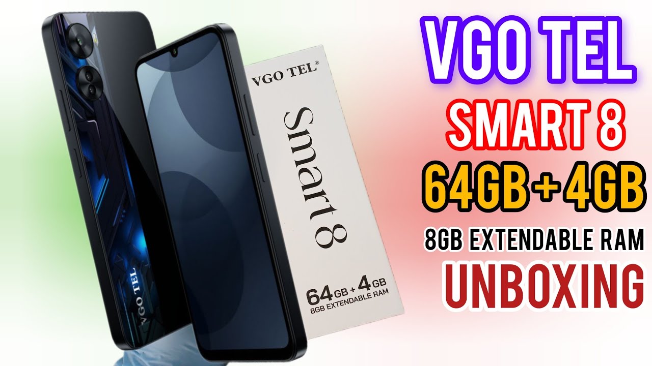 VGO TEL SMART 8 UNBOXING 
