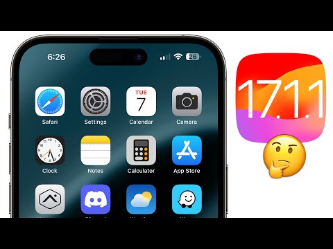 iOS 17.1.1 Released - What's New?