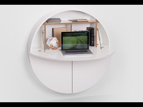 The Pill    Spherical Wall Mounted Desks By Emko Work Desk Design