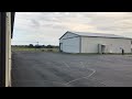 Who is that outside my hangar door?
