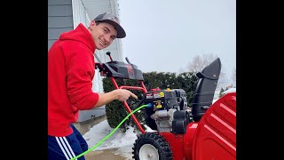How to Start a Snow Blower - Electric Start