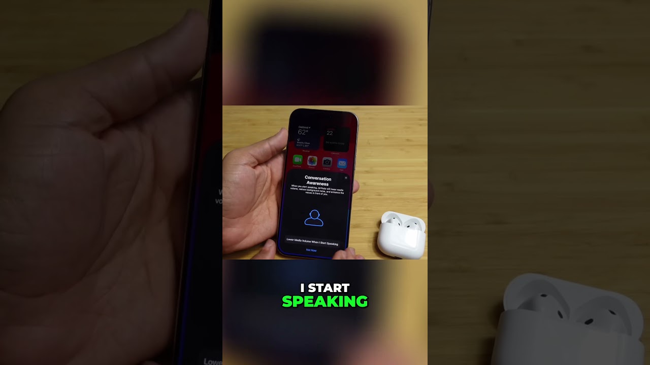 AirPods New Conversational Awareness Feature Explained!