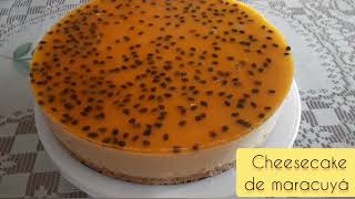 CHEESECAKE DE MARACUYÁ