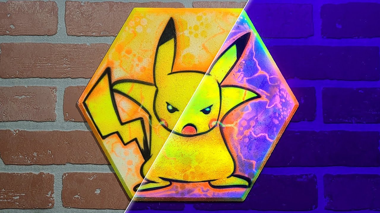 PIKACHU PINTADO ILUMINATI - Desenho de 30sleto - Gartic