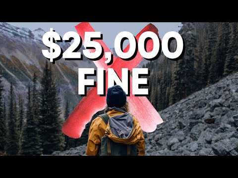 Hiking Banned In Nova Scotia