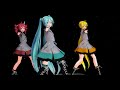 YYB MIKU  NERU TETO「ray」