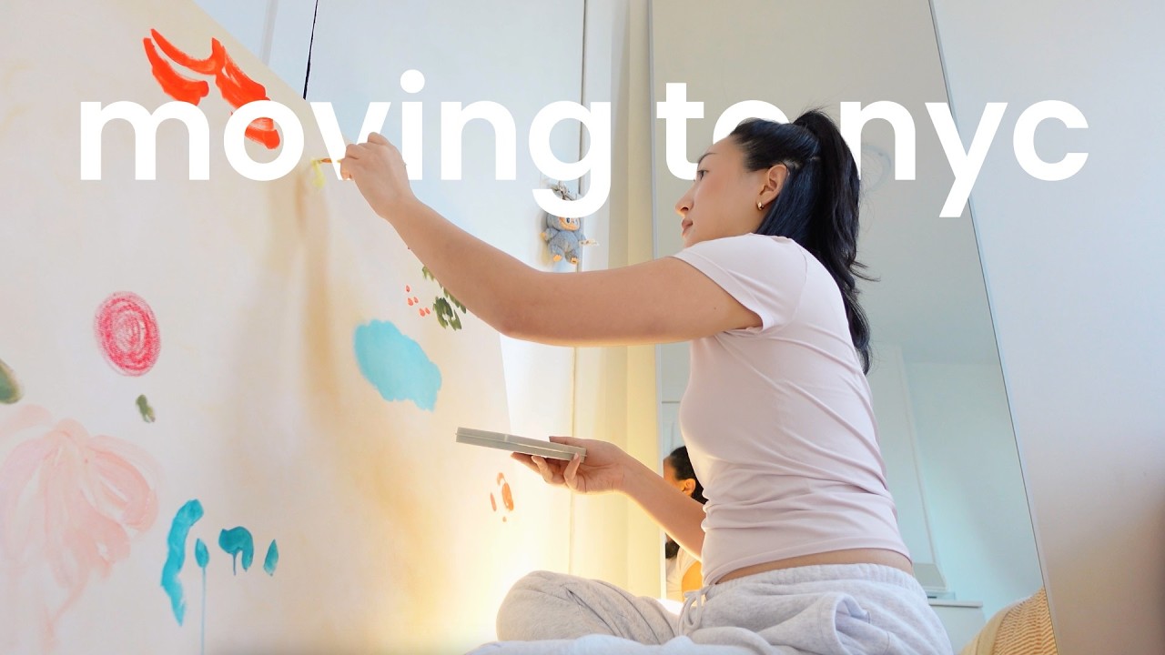 moving to nyc at 27: decorating my apartment, cooking, thrift events, and exploring the city