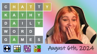 Aug 6th Daily Word Games!