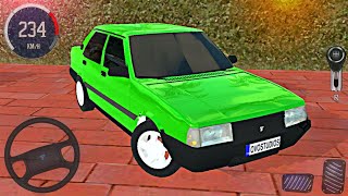 Modifiyeli Tofaş Şahin Araba Sürüş Simülatörü Oyunları - Real Car Driving School - Android Gameplay screenshot 4