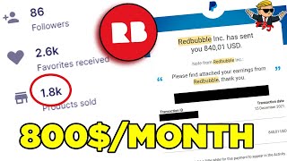 How To Start REDBUBBLE IN 2022 And Make PASSIVE INCOME !