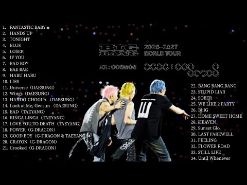 BIGBANG2026-2027 XX : COSMOS セットリスト(カナルビ) - YouTube
