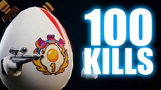 100 kills in Kotc Ranked Shell Shockers