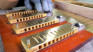 Korean harmonica production process recognized overseas.