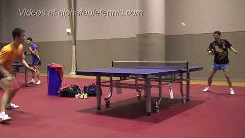 Wang Liqin - Turning Footwork