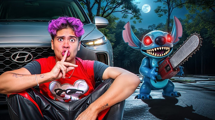 REVELEI A CASA DO STITCH DO MAL NA FLORESTA *ele era assustador