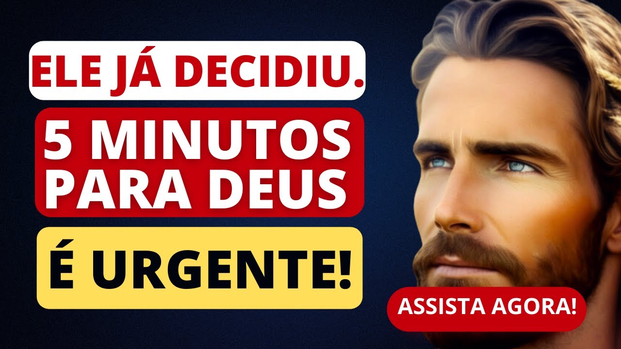 🕔 Deus Pode Transformar Sua Vida em Apenas 5 Minutos. - YouTube