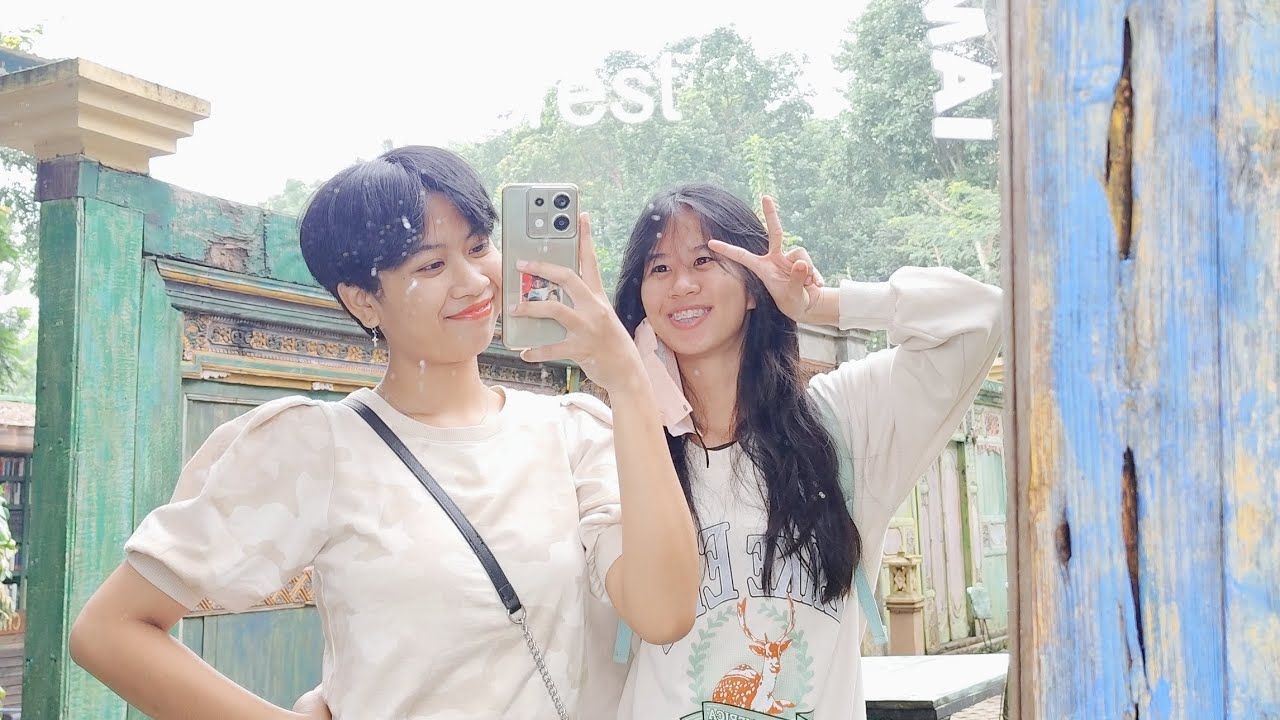 GRWM n Cherry to go to KUNINGAN 😝 