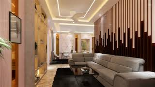 Living Area Interior Design Full Walkthrough Latest Video